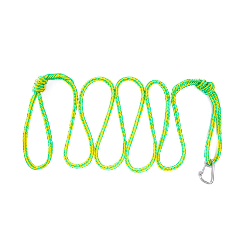 Single-headed hook traction rope
