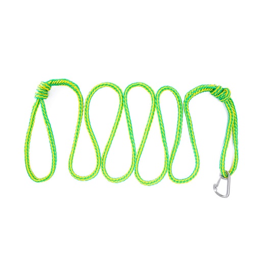 Single-headed hook traction rope