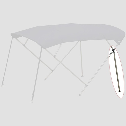 铝合金管 Bimini Top 后支撑杆-Φ25MM